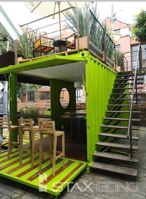 Container cafe mẫu 3